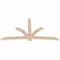 Ekena Millwork Davenport Smooth Timber Gable Bracket, Douglas Fir, 96"W x 52"H x 1 1/2"D x 5 1/2"F, 13/12 Pitch GBW096X52X0206DAV00SDF - alternate 5